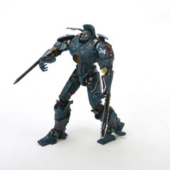 Uprising Side Jaeger Gipsy Danger Avenger 7″ Action Figure Toy LED Light Version
