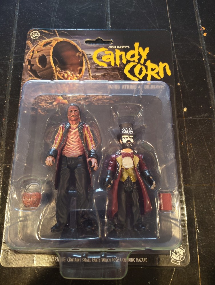 Candy Corn Horror Movie Jacob Atkins & Dr.Death 3.75″ Figures Trick or Treat