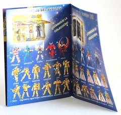 2007 Bandai SAINT SEIYA Myth Cloth 5″ SPANISH BOOKLET-CATALOG 22 Pages VHTF!!!