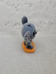 Disney Doorables Flocked Stitch Set of 4 Surfer Laying Hero and Puppy Pose