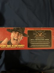 Gunnery Sgt. R Lee Ermey Vintage 2001 12” Motivational Figure Sound Low