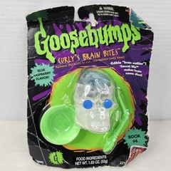 1996 Goosebumps Curly’s Brain Bites & Dread Heads Ooze Hasbro Rare Set Of 2
