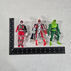 Vintage Power Rangers Figure Lot Dino Thunder Black Red Yellow Ranger Monsters
