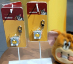 [KAKAO Friends] Tom & Jerry KEYRING Bag Charm – RYAN & Choonsik + Track