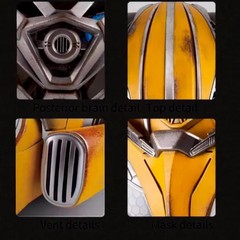 Original Killerbody 1:1 Bumblebee Helmet-English Voice Control, Cosplay Mask