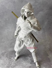 1/12 Men’s Japanese Ninja Samurai Combat Uniform Set Model For 6” Action Figure