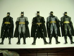 DC Comics Batman Large Action Figures lot of 5, 11 1/2 inches tall