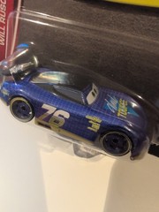 Disney Pixar Cars – Will Rusch – Vinyl Toupee Mattel Official Diecast · FL-0136