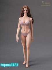 LDDOLL EU28M 1/6 Girl Seamless Body Steel Bone For 12″ Female Action Figure Head