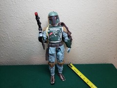Star Wars Boba Fett Action Figure 13.5″ Disney Store Talking, Untested, As-Is