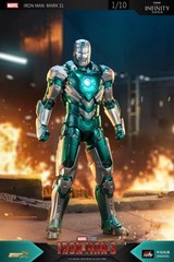 ZD Toys Marvel Iron Man 3 1/10 Iron Man MK31 Action Figure