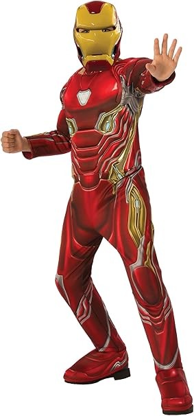 Rubie’s Official Marvel Avengers IRON MAN Childs Unisex Costume Size 2-3 Years