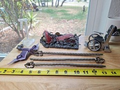 Marvel Legends Toybiz Doc Ock Articulated Bendable Tentacles Glider Stand Lot
