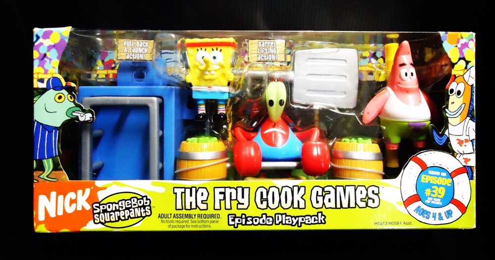 SPONGEBOB SQUAREPANTS : Episode #39 “The Fry Cook Games” Playpack