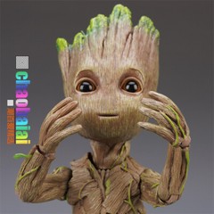 Guardians of the Galaxy Groot Action Figure Baby Groot HT 1:1 Model Toy Box NEW