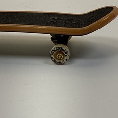 Tech Deck BLACK LABEL Barcode fingerboard Black And Yellow Y2K World Industries