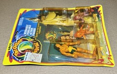 Vintage Arco The Other World Raidy Carded Action Figure w/ Jipps Mogs Weapons