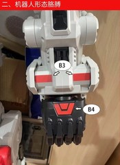 PVC Plastic Sticker&Muzzle Upgrade Kit For W-resources M01 Steel Fortress