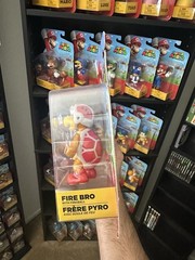 *FREE SHIP* 4″ FIRE BRO Super Mario World of Nintendo Jakks ~RARE PACKAGING~