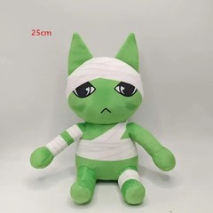 New Horror Animal Hospital Plush Toy Blue Dog Soft Stuffed Cartoon Doll