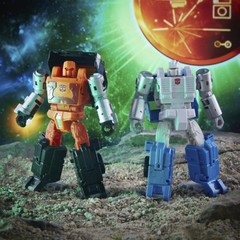 Hasbro Transformers Road Ranger & Puffer Golden Disk Collection Figure Set