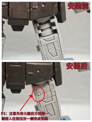 3D Print Filling Parts Upgrade Kit For Studio Series SS86 Megatank