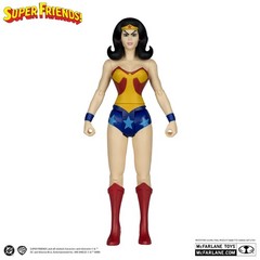 McFarlane Toys Retro SUPER FRIENDS Red Platinum EVIL WONDER WOMAN Figure PRESALE