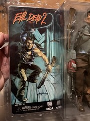 Neca Evil Dead 2 Hero Ash Retro Cloth 8”Action Figure 2014 MIP