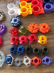 Beyblade Metal Fight Parts Lot – Used – Approx. 15-20 Years Old 063026d