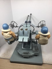 1/6 CUSTOM WW2 US NAVY BOFORS 40MM ANTI AIRCRAFT GUN BATTERY + 2 CUSTOM FGURES