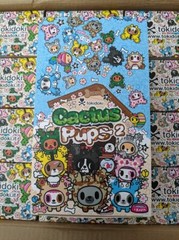 tokidoki cactus pups series 2 : case of 8 blind box