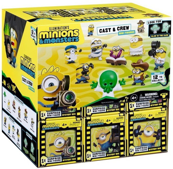 Despicable Me Minions & Monsters Cast & Crew Minis Blind Box [18 Packs]
