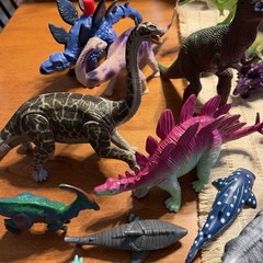 Big Variety Lot Of 30 Dinosaurs Multiple Sizes From Miniature To Small 1”-7”