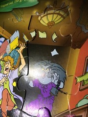 Hanna Barbara 6 BIG Puzzle Pages Scooby Doo Mystery Puzzle Party Book TV Movie