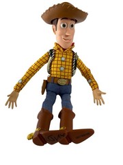 Disney Store Pixar Toy Story Woody 16” Talking Pull String Doll with Hat