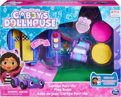 Gabby S Dollhouse Carlita Purr Ific Play Room with Carlita Toy Car Accessories