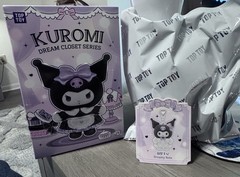TOP TOY Sanrio KUROMI Dream Closet Series Plush “Dreamy Note”. Sealed Bag