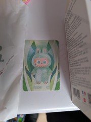 Labubu Authentic POP MART The Monsters Big Into Energy Serenity new box bag card