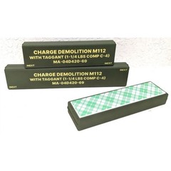 M112 C4 Demolition Charge Replica – Realistic 3D Printed Model for Airsoft