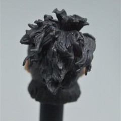 Miyamoto Musashi Samurai Sword Man Head Carved 1/6 Scale DIY 12” Action Figure