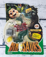 Disney Hasbro Dinosaurs Tv Show Vintage 1991 Earl Sinclair Action Figure New