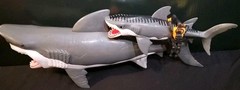 Animal Planet Shark Submarine Adventure Playset Lot Extra Sharks & Diver & Cage