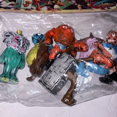 Italian Brainrot Tralalero Tralala 5 Mexican Figures Plastic Toy New