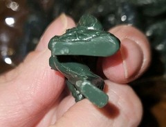 Lot Of 90 Dark Green Army Men Hard Plastic