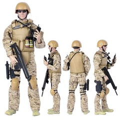 1/6 Scale SWAT Soldier 12” Military Action Figure Toy