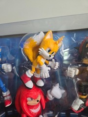 JAKKS Pacific Sonic the Hedgehog 3 Movie Action Figures 4-Pack (Lights Up!)