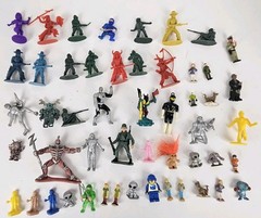 Large Lot of Misc. Vintage ‘Small Size’ 1990’s Action Figure Toys