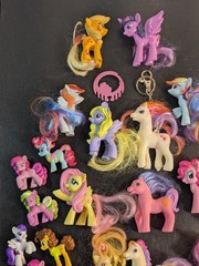 MLP My Little Pony Mixed Lot Bundle Of 24 Hasbro Toy Figures Vtg