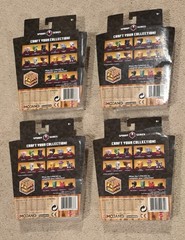 MINECRAFT MINI-FIGURES SPOOKY SERIES 9 LOT OF 4 NEW 2017