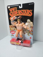 2026 WWE LJN Superstars ULTIMATE WARRIOR Chase BLACK CARD Rare Figure